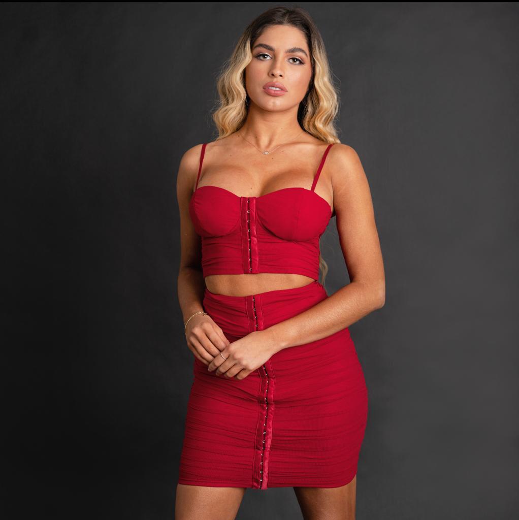 Set Rojo - Elegant Woman