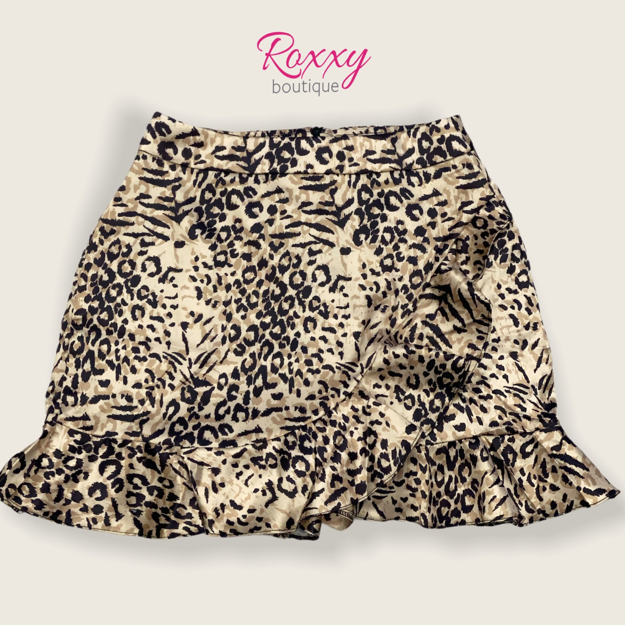 Tiger mini skirt